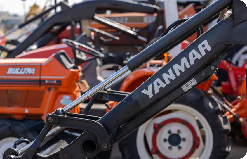 人と農機に、まっすぐ向き合う。